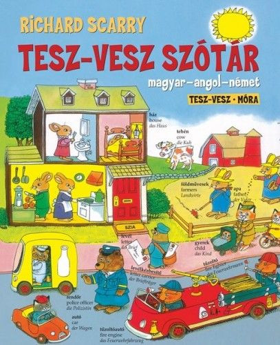 Tesz-Vesz szótár - Magyar-angol-német